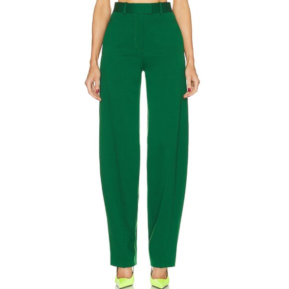 THE ATTICO Emerald Green Jagger Long Pant - Picture 5 of 16